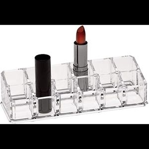 Clear Lipstick Holder - 12 Spaces